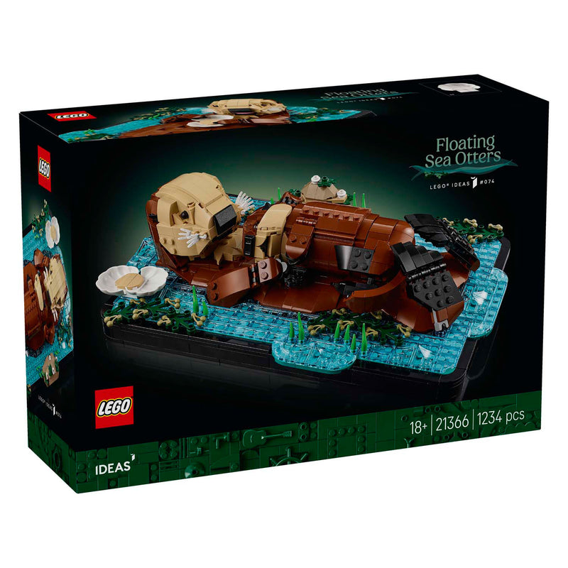 Afbeelding laden in galerijviewer, Lego ideas drijvende zeeotters - 21366