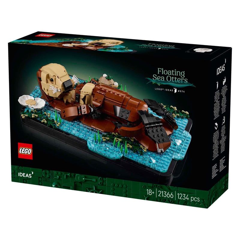 Afbeelding laden in galerijviewer, Lego ideas drijvende zeeotters - 21366