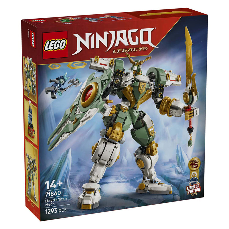 Load image into Gallery viewer, Lego ® ninjago® 15-jarig jubileum: lloyds reusachtige mecha speelgoed 71860