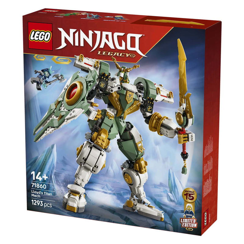 Load image into Gallery viewer, Lego ® ninjago® 15-jarig jubileum: lloyds reusachtige mecha speelgoed 71860