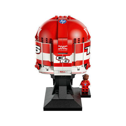 Afbeelding laden in galerijviewer, Lego editions scuderia ferrari hp helm van charles leclerc - 43014