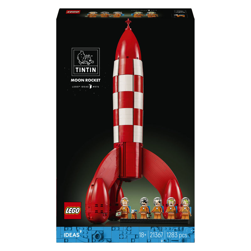 Load image into Gallery viewer, Lego ideas 21367 tintin kuifje maanraket