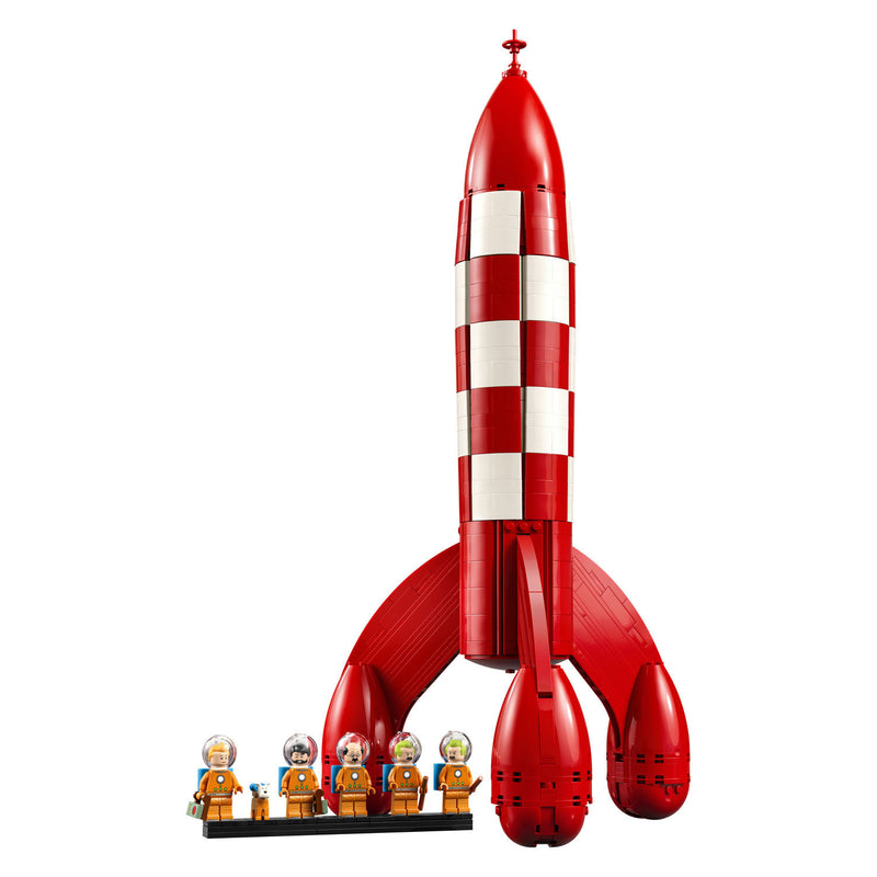 Load image into Gallery viewer, Lego ideas 21367 tintin kuifje maanraket