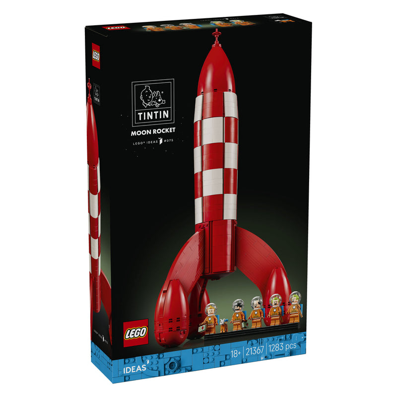 Load image into Gallery viewer, Lego ideas 21367 tintin kuifje maanraket