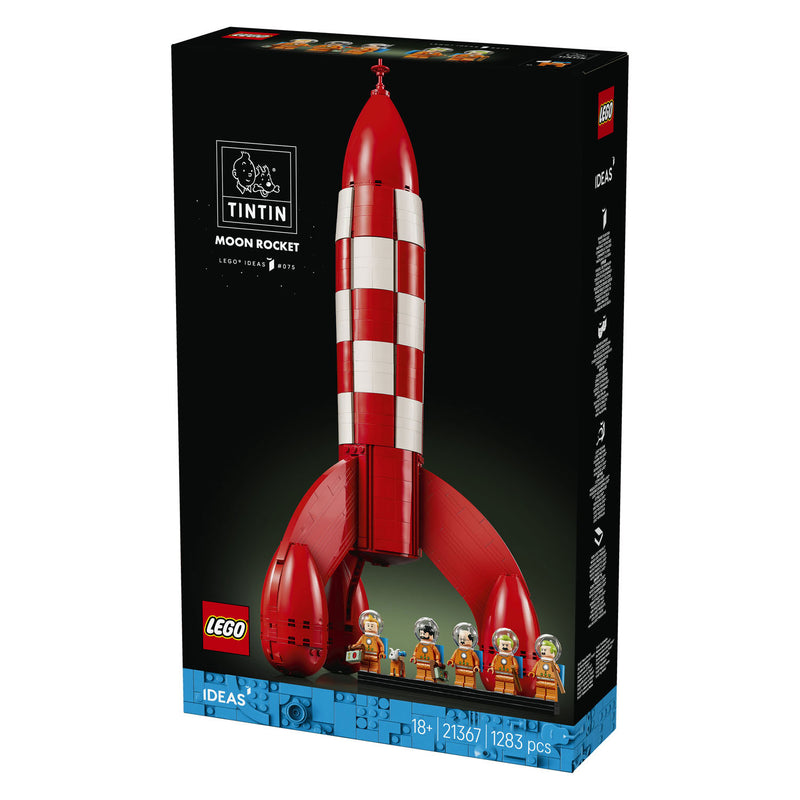 Load image into Gallery viewer, Lego ideas 21367 tintin kuifje maanraket