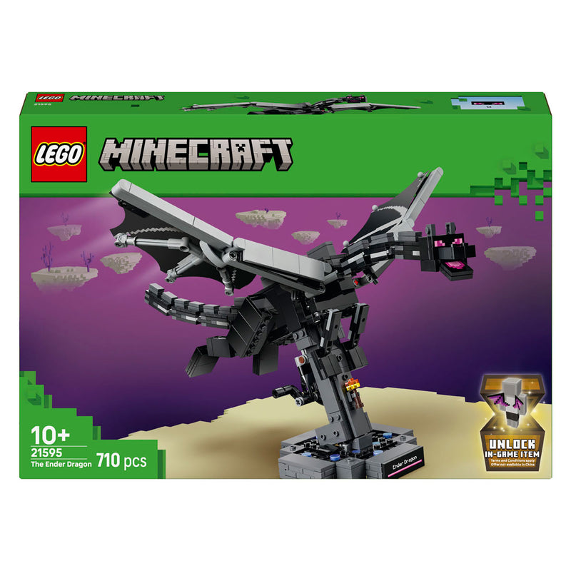 Afbeelding laden in galerijviewer, Lego minecraft de enderdraak draak speelgoed voor kinderen en kinderkamer decoratie 21595
