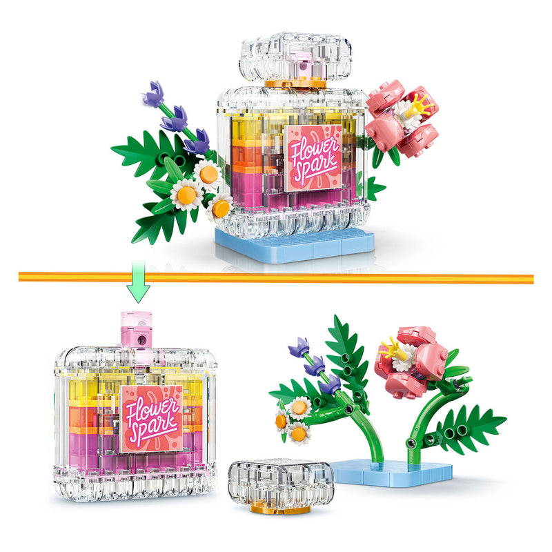 Load image into Gallery viewer, Lego creator 3in1 parfumfles met bloemen speelgoed voor kinderen en kinderkamer decoratie 31383