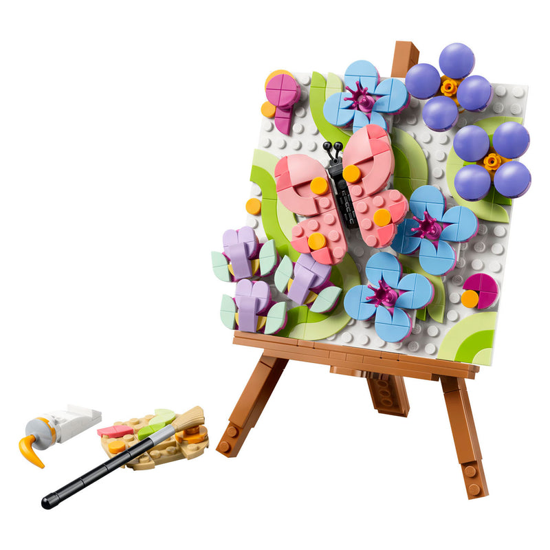 Load image into Gallery viewer, Lego creator 3in1 bloemenschilderij bloemen speelgoed voor kinderen en kinderkamer decoratie 31390