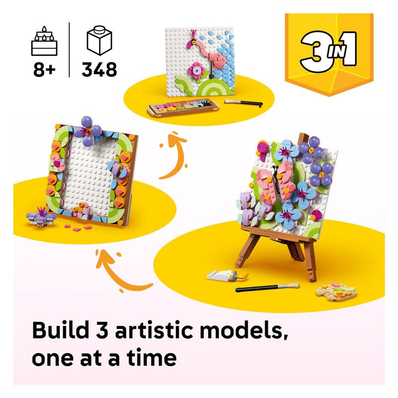 Load image into Gallery viewer, Lego creator 3in1 bloemenschilderij bloemen speelgoed voor kinderen en kinderkamer decoratie 31390