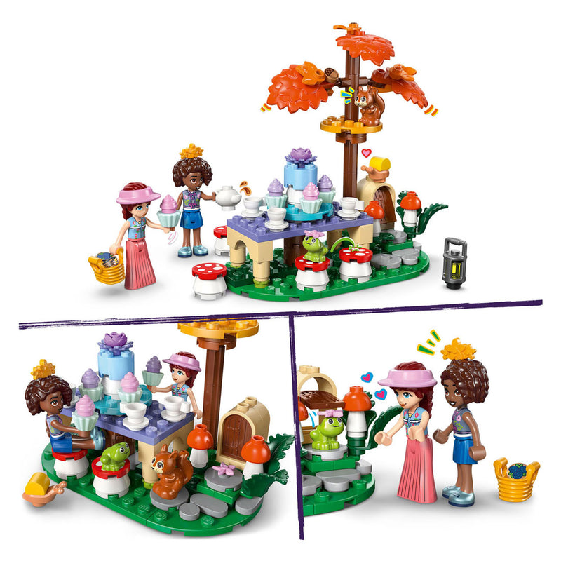 Load image into Gallery viewer, Lego friends theekransje in het bos speelgoed voor kinderen en kinderkamer decoratie 42690