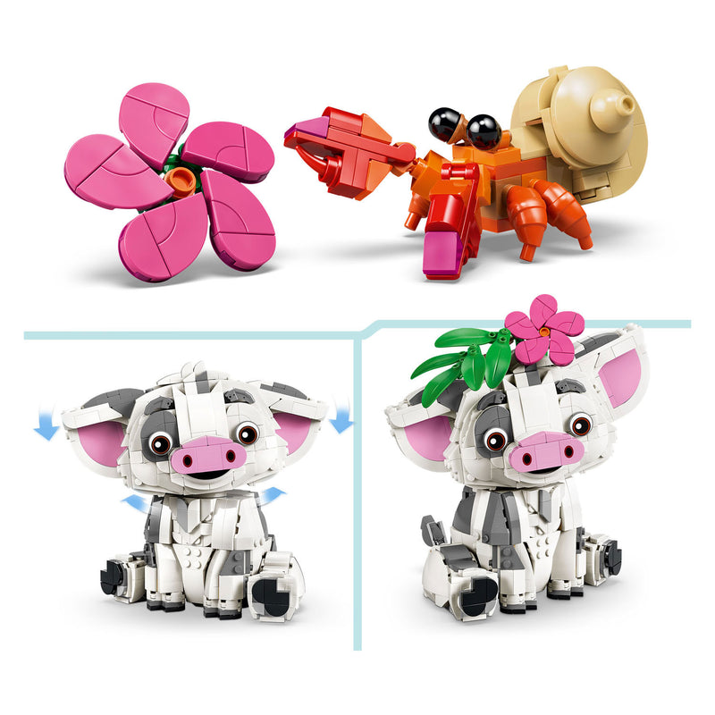 Afbeelding laden in galerijviewer, Lego ǀ disney vaiana pua bouwbaar dieren speelgoed voor kinderen en decoratie 43292