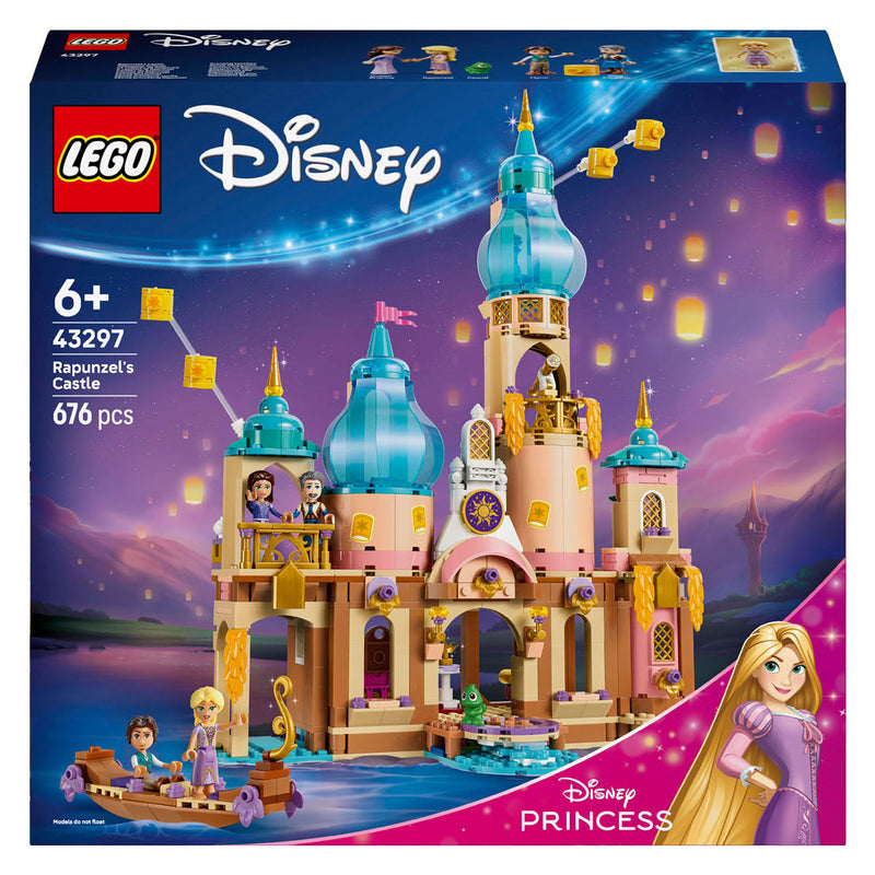 Afbeelding laden in galerijviewer, Lego ǀ disney princess rapunzels kasteel bouwbaar speelgoed voor kinderen en decoratie 43297