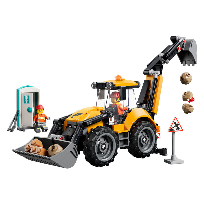 Load image into Gallery viewer, Lego city gele graaflaadmachine speelgoed voor kinderen en kinderkamer decoratie 60480
