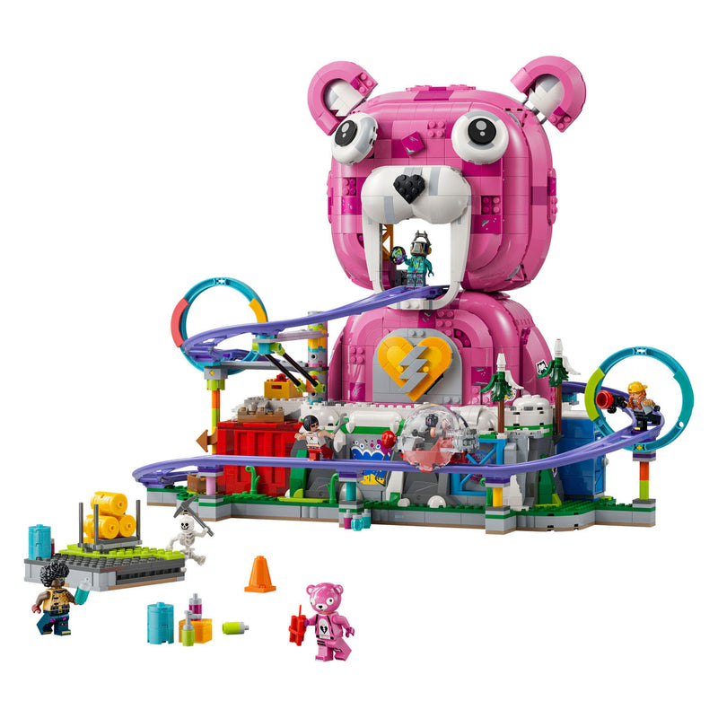 Afbeelding laden in galerijviewer, Lego fortnite rave cave bouwpakket voor kinderen en slaapkamer decoratie 77082