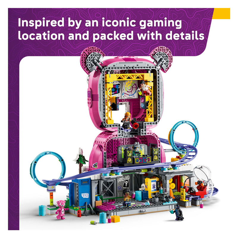 Afbeelding laden in galerijviewer, Lego fortnite rave cave bouwpakket voor kinderen en slaapkamer decoratie 77082