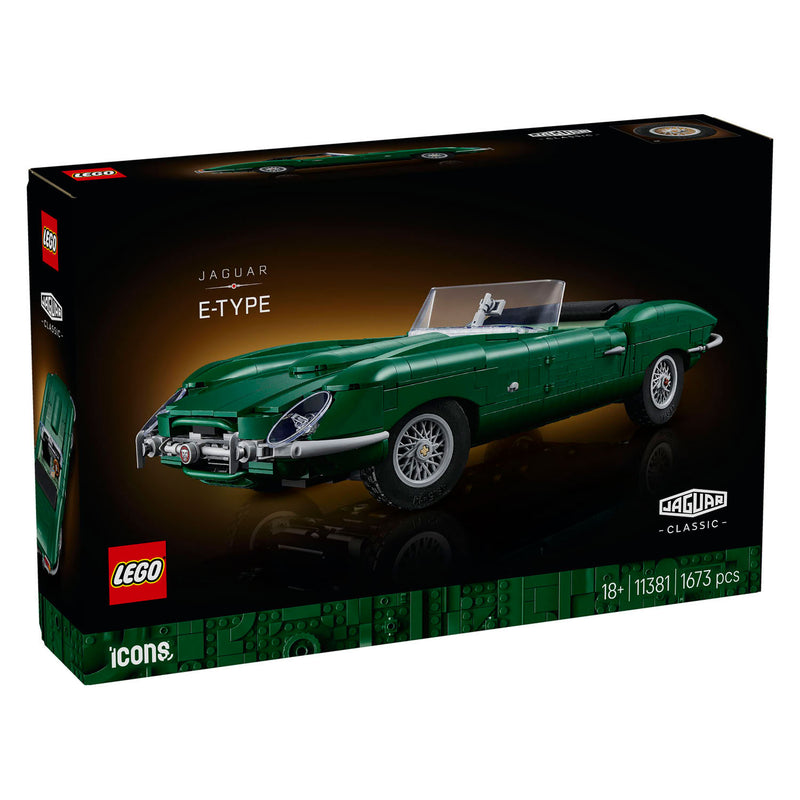 Load image into Gallery viewer, Lego icons jaguar e-type - klassieke sportwagen auto - 11381
