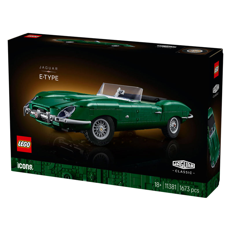 Load image into Gallery viewer, Lego icons jaguar e-type - klassieke sportwagen auto - 11381