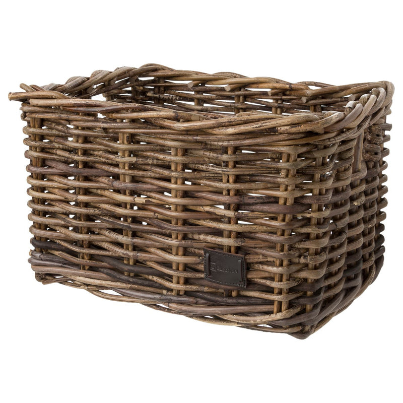 Load image into Gallery viewer, Fastrider zeno rotan fietsmand - bruin - 17l - handgemaakt