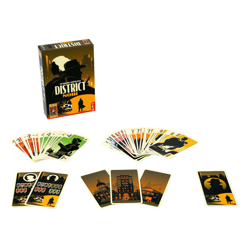 Afbeelding laden in galerijviewer, 999games 999 games district noir kaartspel