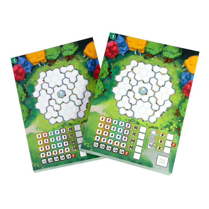 Load image into Gallery viewer, 999games 999 games pick a pen tuinen scoreblokken, 2st.