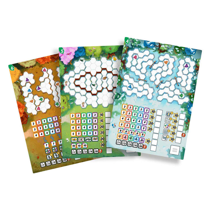 Afbeelding laden in galerijviewer, 999games 999 games pick a pen tuinen: seizoenen level 4,5,6 scoreblokken, 2st.