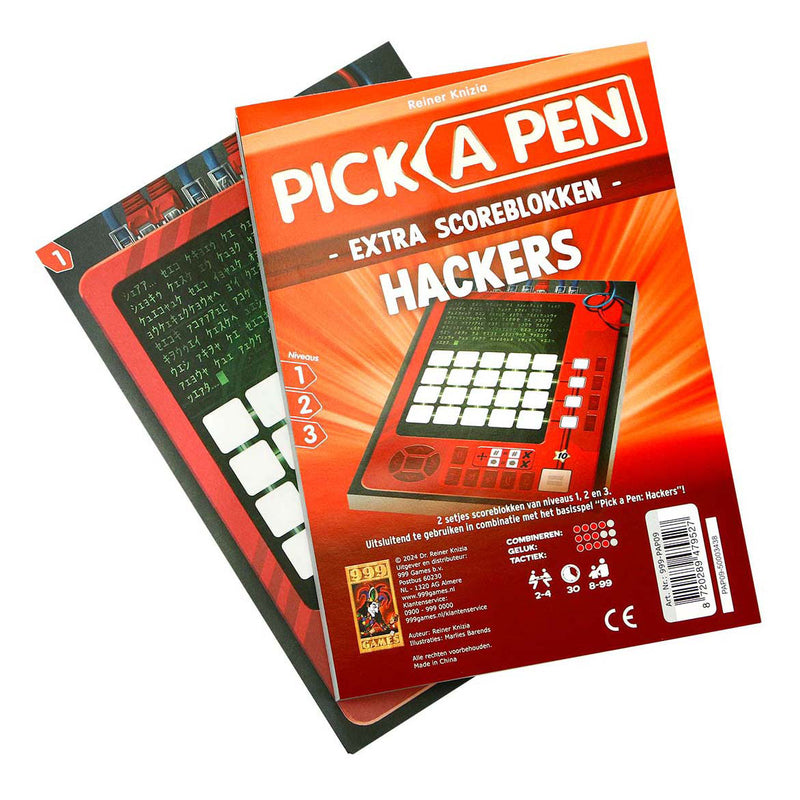 Load image into Gallery viewer, 999games 999 games pick a pen hackers scoreblokken, 2st.