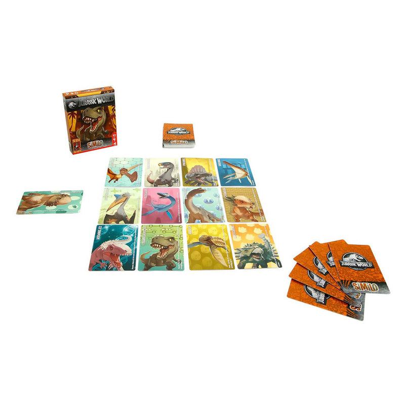 Load image into Gallery viewer, 999games 999 games similo: jurassic world kaartspel (nederlands, 2 - 8 spelers, 10 minuten, vanaf 7 jaar)