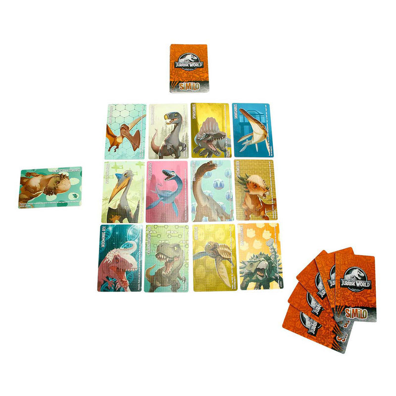 Load image into Gallery viewer, 999games 999 games similo: jurassic world kaartspel (nederlands, 2 - 8 spelers, 10 minuten, vanaf 7 jaar)