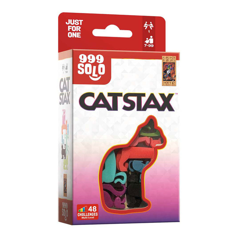 Afbeelding laden in galerijviewer, 999games 999 games cat stax denkspel (nederlands, 1 speler, vanaf 7 jaar, 44 opdrachten)