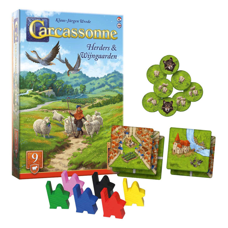 Load image into Gallery viewer, 999games 999 games carcassonne herders wijngaarden uitbreiding