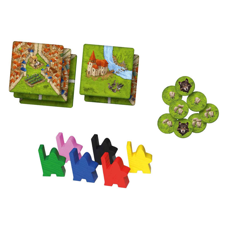Afbeelding laden in galerijviewer, 999games 999 games carcassonne herders wijngaarden uitbreiding