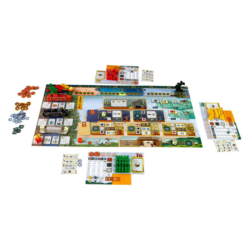 Load image into Gallery viewer, 999games 999 games het witte kasteel van himeji bordspel (nederlands, 1 - 4 spelers, 80 minuten, vanaf 12 jaar)