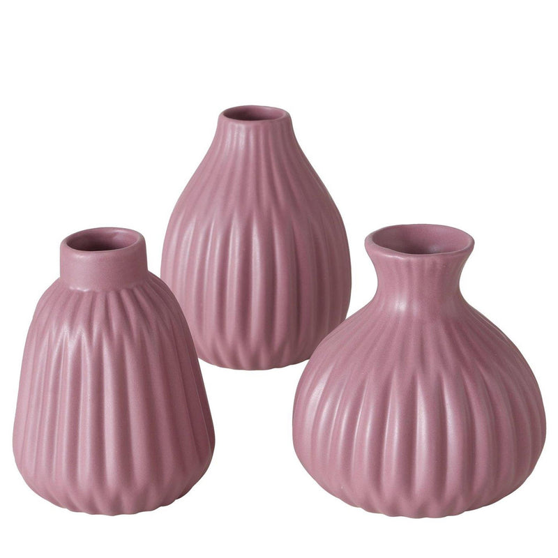 Load image into Gallery viewer, Boltze home vaas esko roze ø10xh12cm