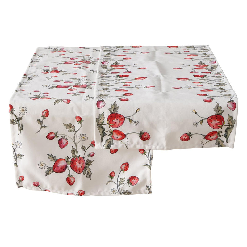 Load image into Gallery viewer, Boltze home tafelloper aardbei polyester 40x142cm