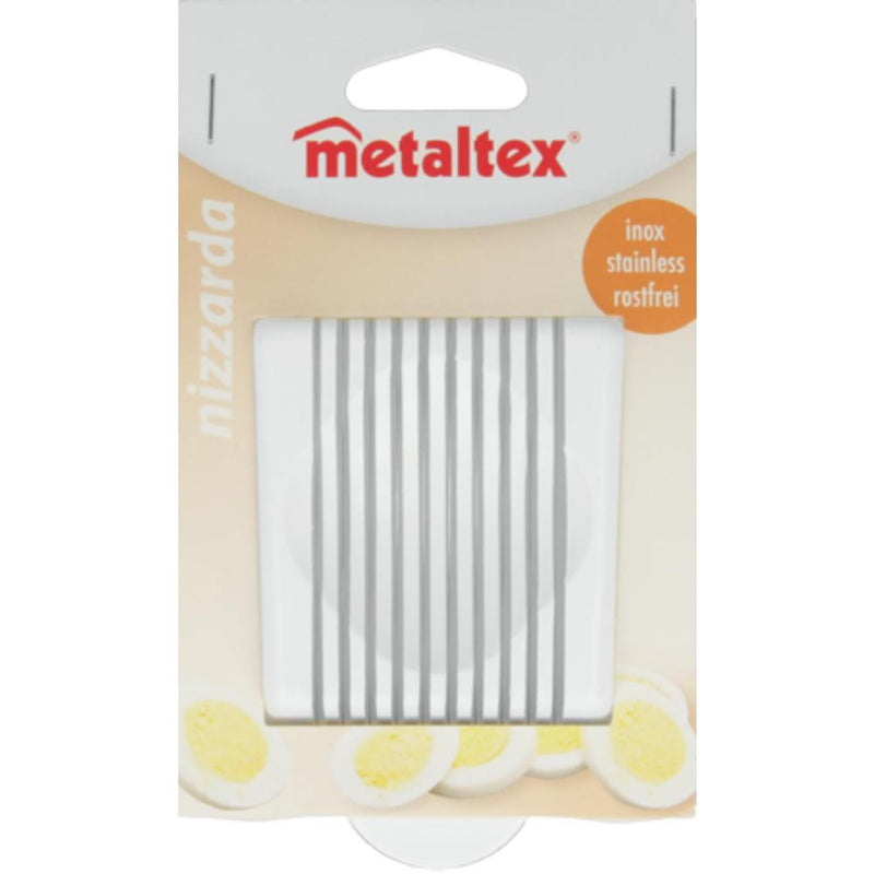 Load image into Gallery viewer, Metaltex inox eiersnijder wit