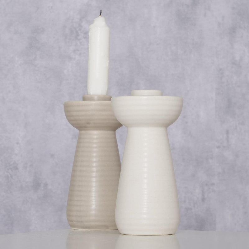 Load image into Gallery viewer, Boltze home kandelaar galina ã˜7xh14cm 2 assorti