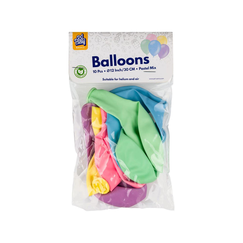 Afbeelding laden in galerijviewer, Paperdreams ballonnen 10 pcs, - pastel mix latex