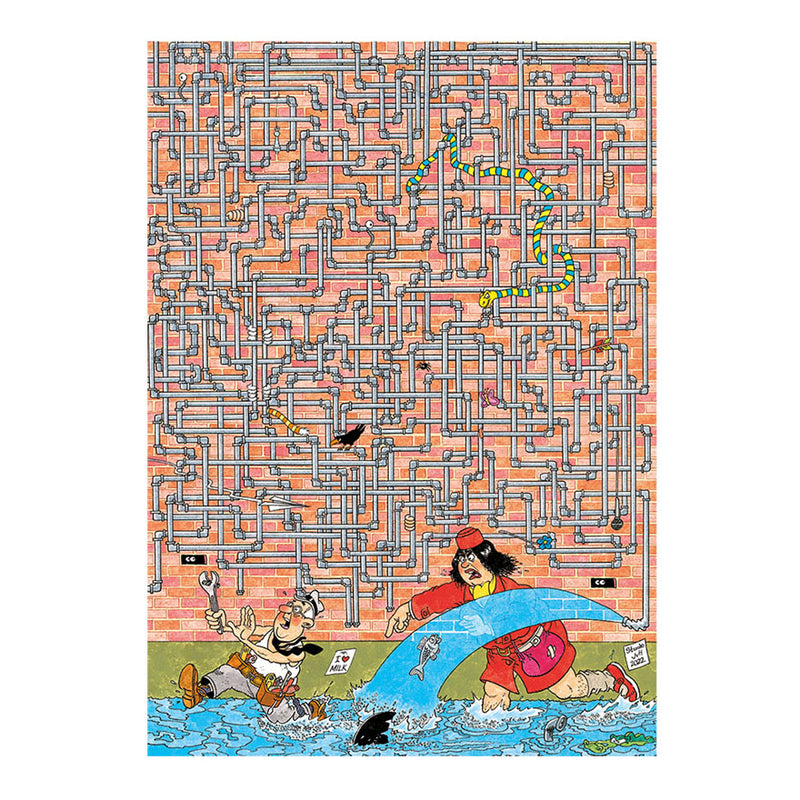 Load image into Gallery viewer, Jan van haasteren legpuzzel expert 05 where is the leak? 500st.