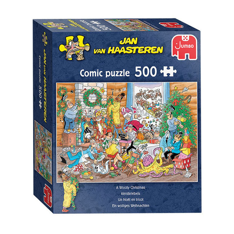 Load image into Gallery viewer, Jan van Haasteren Legpuzzel Kerstkriebels, 500st.