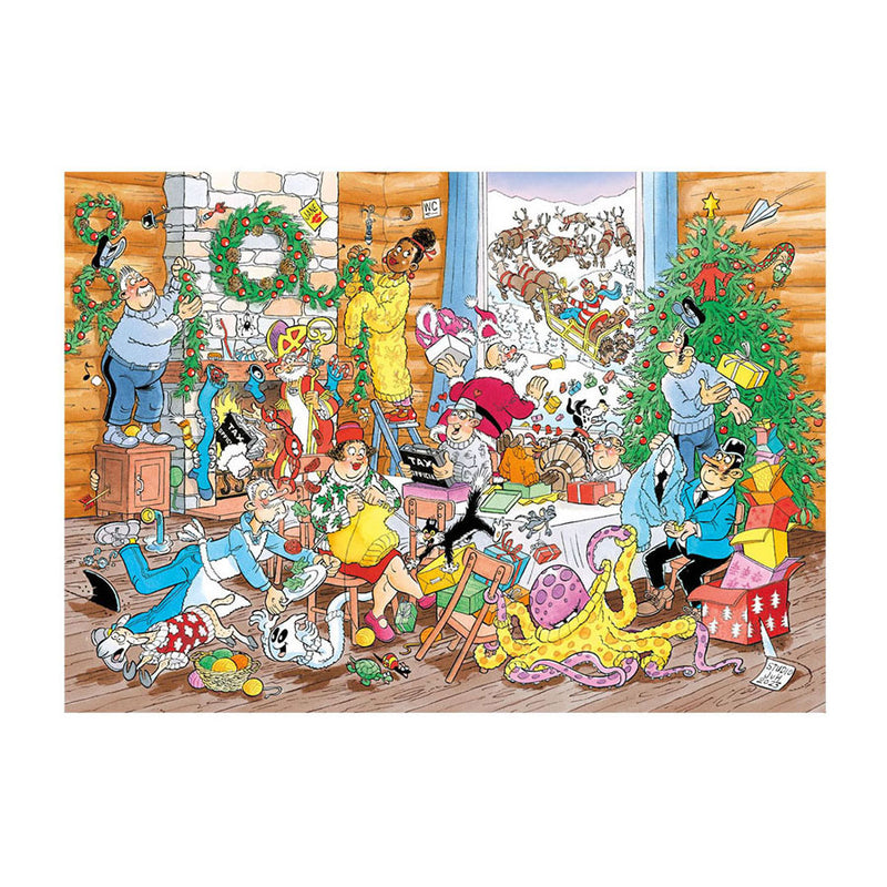 Load image into Gallery viewer, Jan van Haasteren Legpuzzel Kerstkriebels, 500st.