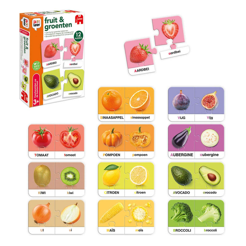 Load image into Gallery viewer, Jumbo ik leer fruit groenten