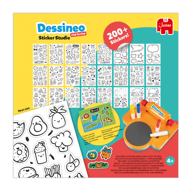 Load image into Gallery viewer, Jumbo dessineo sticker studio