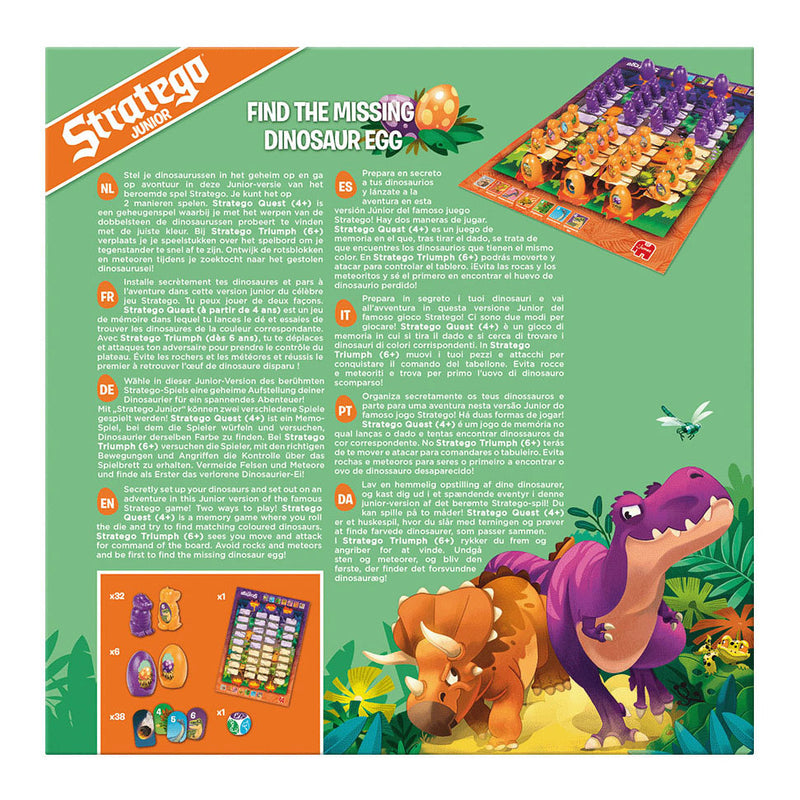 Load image into Gallery viewer, Jumbo Stratego Junior Dino's Bordspel