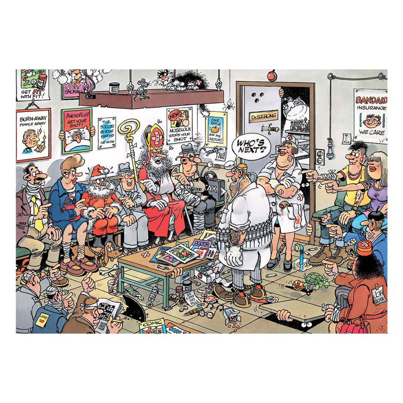 Load image into Gallery viewer, Jan van haasteren legpuzzel hoe je niet moet klussen, 2x1000st.