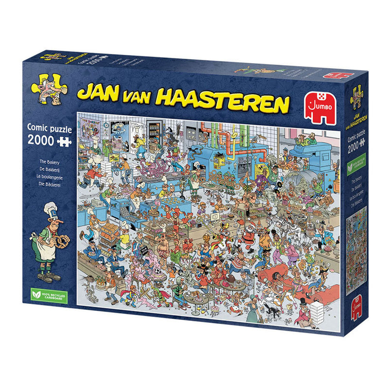 Load image into Gallery viewer, Jumbo jan van haasteren legpuzzel - de bakkerij, 2000st.