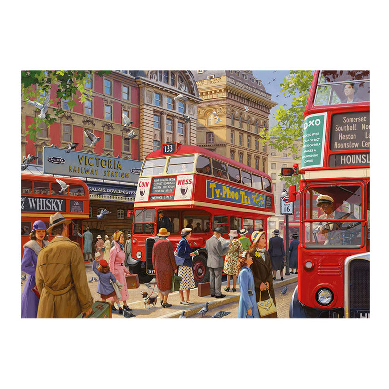 Load image into Gallery viewer, Jumbo falcon legpuzzzel - victoria station, 1000st.