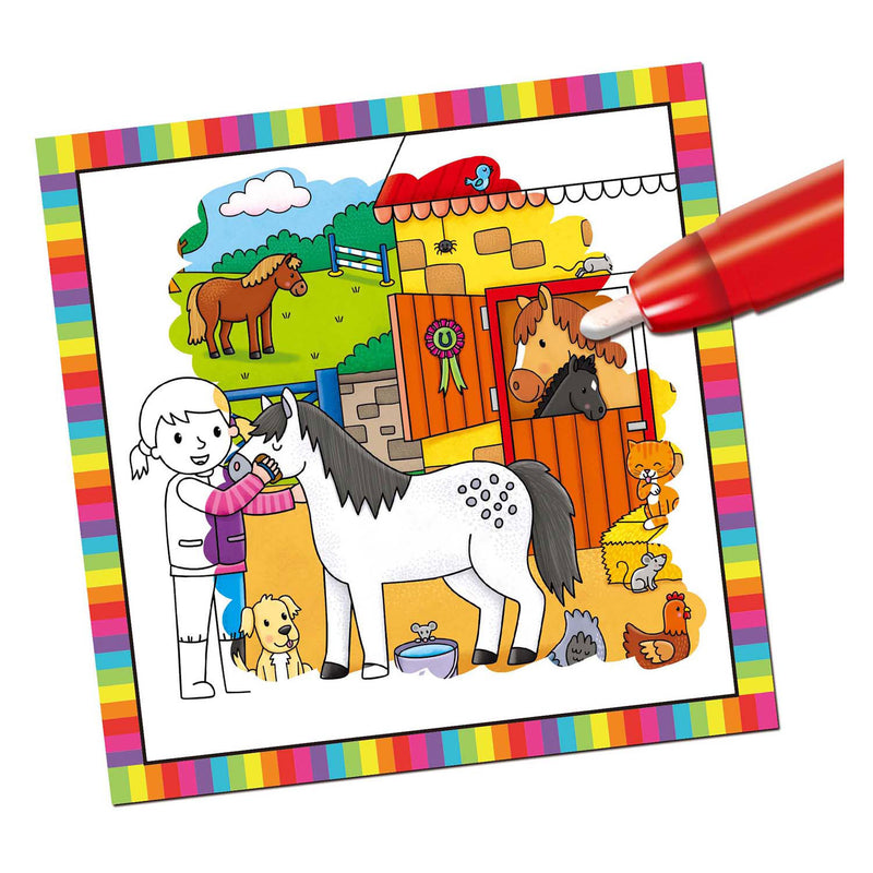 Load image into Gallery viewer, Galt water magic - baby boerderijdieren - vanaf 1 jaar - water kleurboek