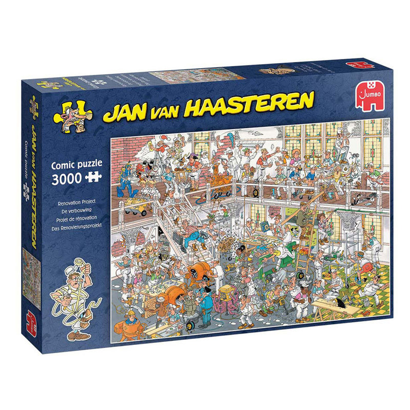 Load image into Gallery viewer, Jan van haasteren legpuzzel - de verbouwing, 3000st.