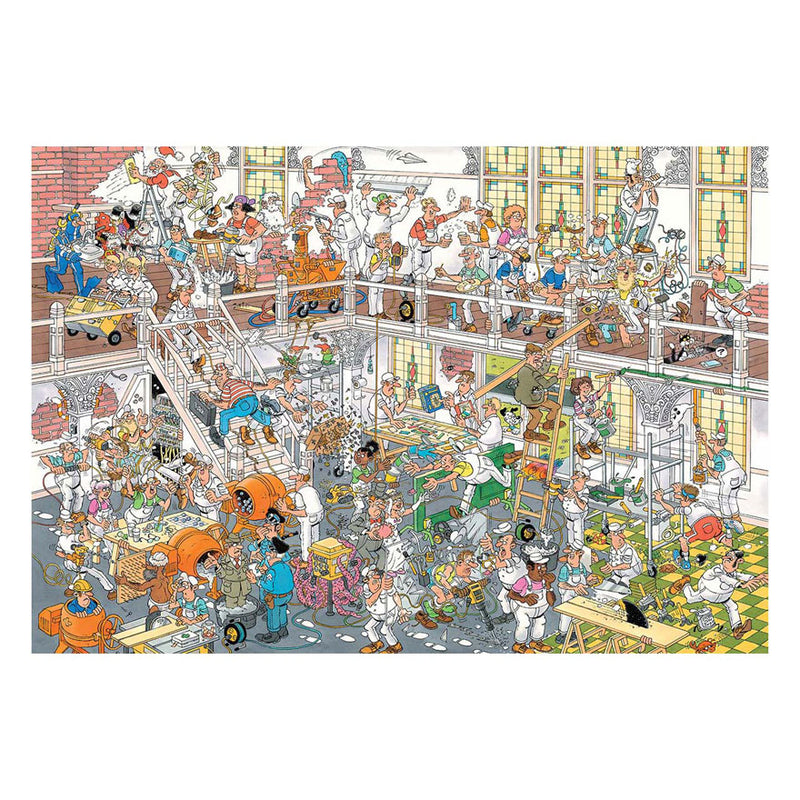 Load image into Gallery viewer, Jan van haasteren legpuzzel - de verbouwing, 3000st.