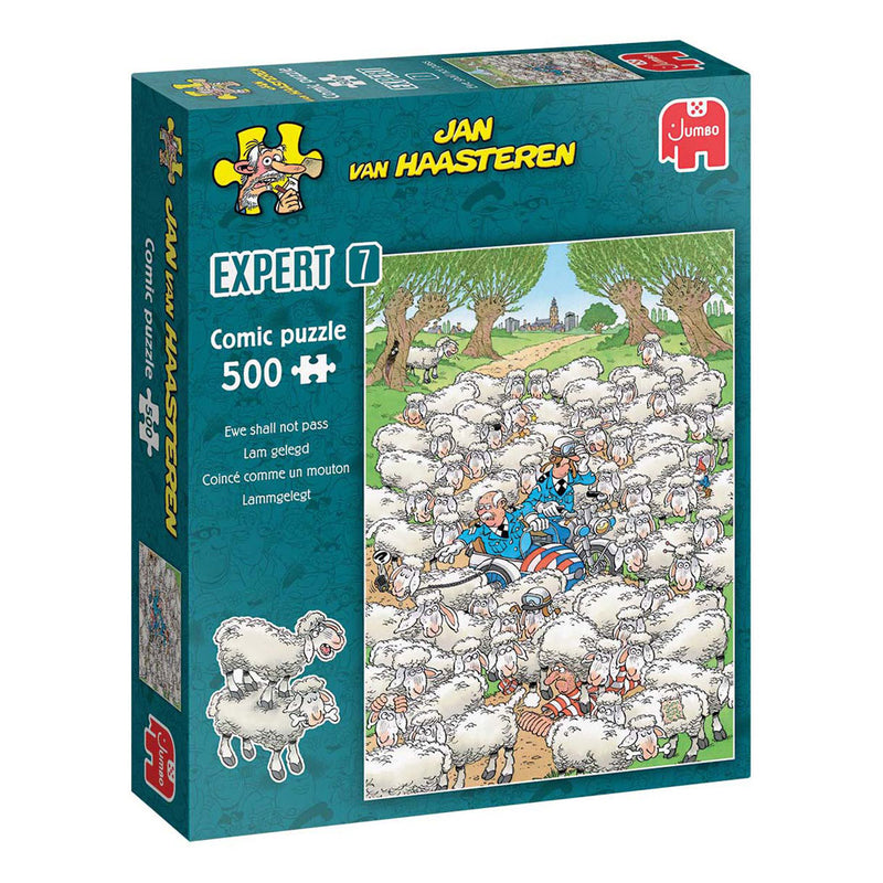 Load image into Gallery viewer, Jumbo jan van haasteren legpuzzel expert 7 - lam gelegd, 500st.